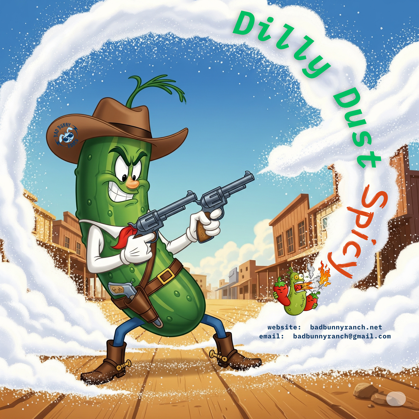 Dilly Dust Spicy - | 2 oz | blended herbs and spices seasoning