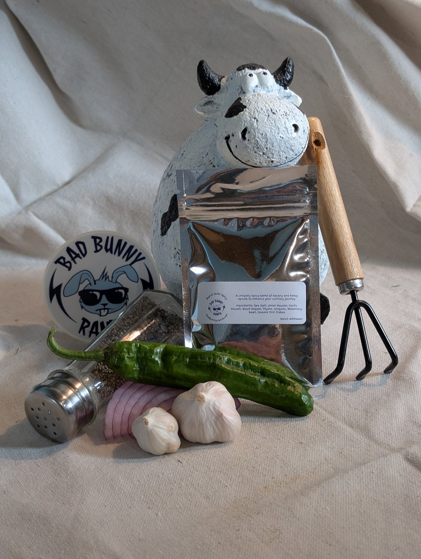Ranch Dust Spicy - | 2oz | blended herbs and spices seasoning