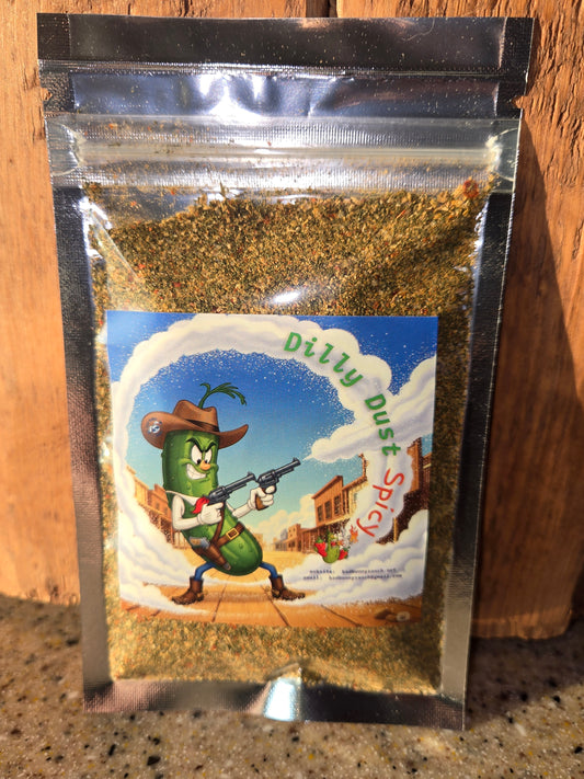 Dilly Dust Spicy - | 2 oz | blended herbs and spices seasoning