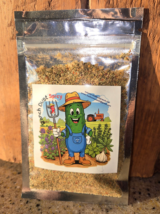 Ranch Dust Spicy  - | 2oz | blended herbs and spices seasoning